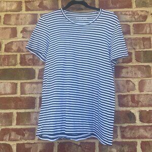 Everlane Pima Cotton Striped Crew Tee XL